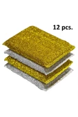 Fresh 12'li Renkli Telli Büyülü Bulaşık Sünger Power Master Magic Shine - 2