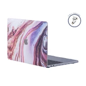 Macbook Air M1 Kılıf 13 inç Mermer Glitter (TouchID'li M1 Air) A1932 A2179 A2337 ile Uyumlu - 3