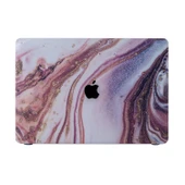 Macbook Air M1 Kılıf 13 inç Mermer Glitter (TouchID'li M1 Air) A1932 A2179 A2337 ile Uyumlu thumbnail 8