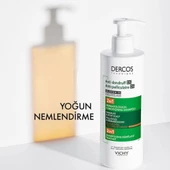 Vichy Dercos 2'si 1 Arada Kepek Karşıtı ve Nemlendirici Şampuan 390ml - 2