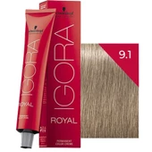 Igora Royal Saç Boyası 9.1 Küllü Sarı 60ml - 1
