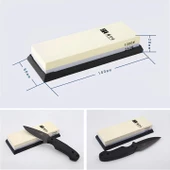 Bıçak Bileme Taşı Çift Taraflı 1000 Kum 240 Kum Satır Zırh Çakı Bileme Bileyici Keskinleştirme thumbnail 3