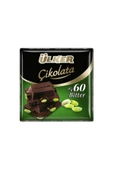 Ülker %60 Kakaolu Bitter Antep Fıstıklı Kare Çikolata 65grx6 Adet - 1