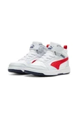 Puma Rebound V6 Mid AC+PS 393832 09 Çocuk Sneaker Ayakkabı Çok Renkli 28-35 - 1