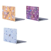 Macbook Air Kılıf 13 inç Flower04 (Eski USB'li Model 2010-2017) A1369 A1466 ile Uyumlu - 5