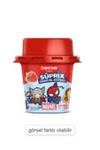 Danone ( ETİ PETİTO HEDİYE ) Danone Süprix Marvel Oyuncak Hediyeli Çilek Aromalı Yoğurt 90 Gr ( 2 ADET ) - 1