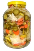 Meşhur Şalgamcı Fikri Dayı Ev Tipi Çubuk Karışık Turşu - 2 kg - 1