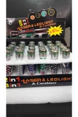 Atlas Shop 3 Fonksiyonlu Kırmızı Beyaz Işıklı Led Lazer Kedi Köpek Oyuncak Anahtarlık 2 ADET - 1