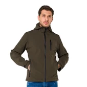 Şensel, Softshell Mont, Haki -91E2525- Su İtici, Rüzgar Geçirmez - 2