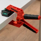 Su terazili Yaylı Kıskaç Kırmızı Mandal El Tip İşkence Mengene Klips Hobi 70 mm - 4