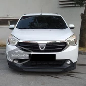 Dacia Lodgy 2012-2022 Uyumlu Üniversal Astra H lip Esnek Ön Lip 2 Parça Tampon Altı Dil Karlık Ön Ek - 1