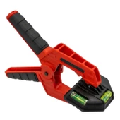 Su terazili Yaylı Kıskaç Kırmızı Mandal El Tip İşkence Mengene Klips Hobi 70 mm - 8