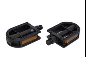 ZOZO Pedal HF-910 w/o Ball, w/Ref Reflektörlü Bisiklet Pedalı Plastik Dış Yüzey Siyah - 1