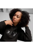 Puma ESS+ ANIMAL Hoodle FL 681492 01 Kadın Sweatshirt Siyah XS-XL - 4