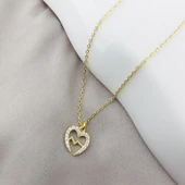 925 Ayar Gümüş Minimal Kalp Atışı Kolye thumbnail 4