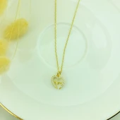 925 Ayar Gümüş Minimal Kalp Atışı Kolye thumbnail 5