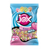 JOX MILKY Meyve ve Süt Aromalı Sıvı Dolgulu Bonbon Şekerleme (5 gr x 200 adet) - 1