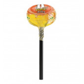 U POPS JUICY Meyve Sulu Limon-Ahududu, Limon-Elma, Limon-Şeftali Aromalı Lolipop (19 gr X 24 adet) - 2