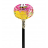 U POPS JUICY Meyve Sulu Limon-Ahududu, Limon-Elma, Limon-Şeftali Aromalı Lolipop (19 gr X 24 adet) - 4