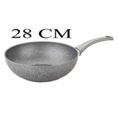 Oms Granit Wok Tava 28x9 CM - 2