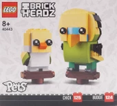 LEGO 40443 Brickheadz Budgie Muhabbet Kuşları - 1