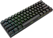 Royal Kludge RK61 Siyah %60 Kablosuz US Gaming Klavye (Siyah) - 2