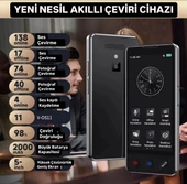 Üst Düzey İş Tercümanı WiFi Gerektirmez ChatGPT AI Ses Resim Çevirme Özelliği 138 Dil Çeviri - 5