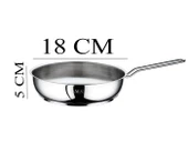 Oms Çelik Tava 18x5 CM Cam Kapaklı - 3