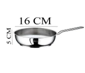 Oms Çelik Tava 16x5 CM Cam Kapaklı - 3