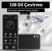 Üst Düzey İş Tercümanı WiFi Gerektirmez ChatGPT AI Ses Resim Çevirme Özelliği 138 Dil Çeviri - 1