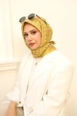 SİLK HOME OLİNDA İPEK KARIŞIMLI EŞARP 48004-55 - 2