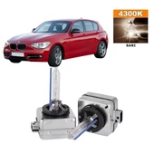 BMW 1 Serisi F20 2012-2017 Xenon D1S / D1R 4300K Sarı HID Xenon Ampul 2 Adet - 1