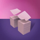 Manikür Tırnak Temizleme Mendili Delikli 400lü - 1