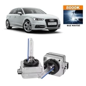 Audi A3 2012-2016 D3S / D3R 8000K Buz Mavisi HID Xenon Ampul 2 Adet - 1
