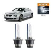BMW 6 Serisi E63 2004-2010 D2S / D2R 6000K Beyaz HID Xenon Ampul 2 Adet - 1