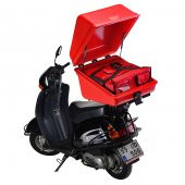 Avatherm PizzaBox Motor Servis Dağıtım Çantası 70 lt Ücretsiz Kar - 1