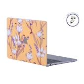 Macbook Pro 13inç Kılıf M1-M2, Flower04 (Type-c'li Model)A2338 A2289 A2251 A1706-08 A1989 A2159 ile Uyumlu - 6