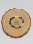 Terazi Burcu Doğal Taş 8mm Unisex Bileklik (55738) thumbnail 4