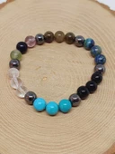 Oğlak Burcu Doğal Taş 8mm Unisex Bileklik (55732) thumbnail 5