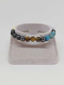 İkizler Burcu Doğal Taş 8mm Unisex Bileklik (55746) thumbnail 2