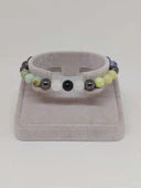 Başak Burcu Doğal Taş 8mm Unisex Bileklik (55740) - 3