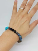 Oğlak Burcu Doğal Taş 8mm Unisex Bileklik (55732) thumbnail 3