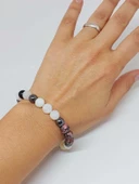 Yengeç Burcu Doğal Taş 8mm Unisex Bileklik (55744) thumbnail 3