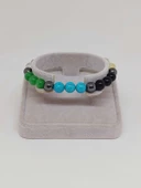 Aslan Burcu Doğal Taş 8mm Unisex Bileklik (55742) thumbnail 3