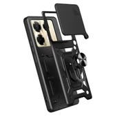 İnfinix Note 40 Pro Kılıf Magnetik Standlı Kamera Korumalı Zore Sürgülü Vega Kapak - 4