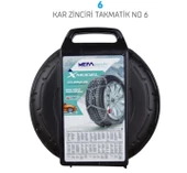 225/65x15 Ebatlarına Uyumlu Takmatik X tipi Kar Patinaj Zinciri Mefatech thumbnail 1