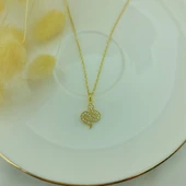 925 Ayar Gümüş Taşlı Minimal Yılan Kolye thumbnail 5