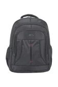 Case Club  Büyük Boy 17 inç Laptop Bölmeli Sırt Çantası Darbe Emici Koruma Su Geçirmez Kumaş - 1