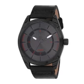 Q&Q Q894J804Y Spor Model Siyah Deri Kordonlu Erkek Kol Saati - 1