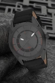 Q&Q Q894J804Y Spor Model Siyah Deri Kordonlu Erkek Kol Saati - 2
